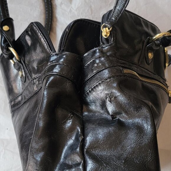 Marc Fisher Purse in Black-Hobo Bag - Picture 6 of 8